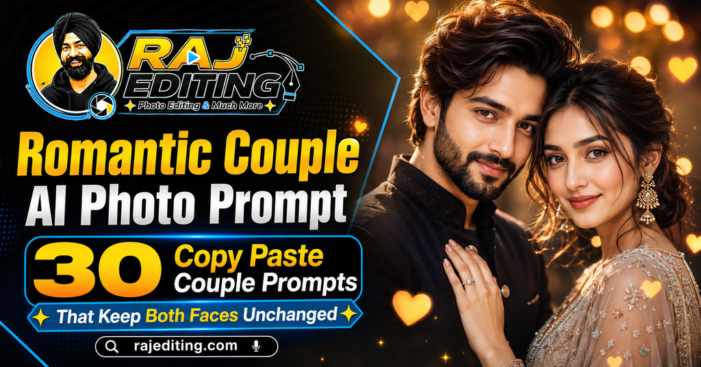 Romantic Couple AI Photo Prompt 30 Copy Paste Couple Prompts That Keep Both Faces Unchanged