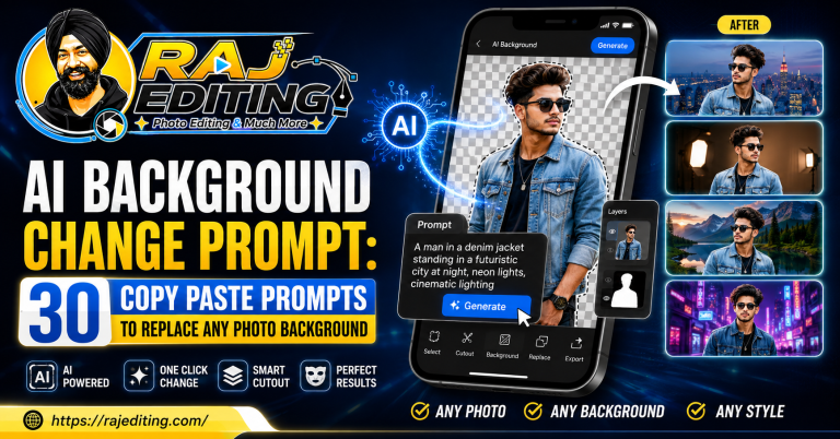 AI Background Change Prompt 30 Copy Paste Prompts to Replace Any Photo Background